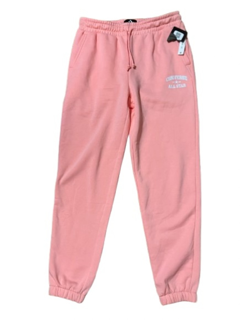 NWT Converse All Star Standard Fit Peach Jogger Sweatpants Size XS